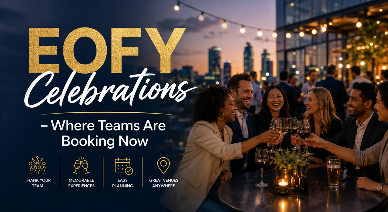 EOFY Celebration - Where Teams are Booking
